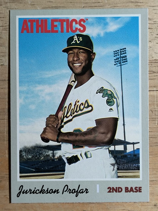 2019 Topps Heritage #555 Jurickson Profar