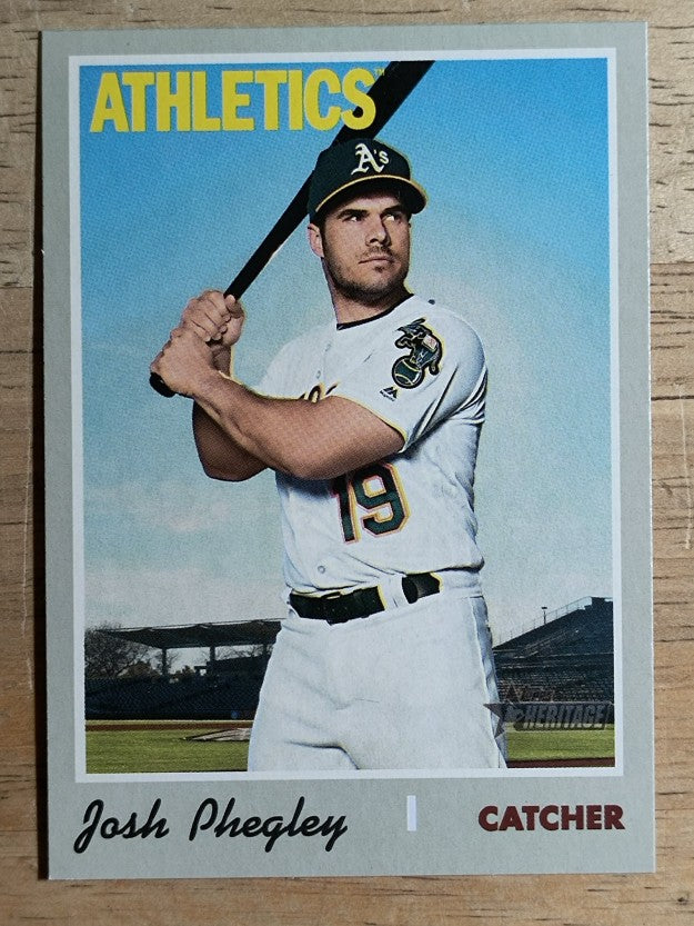 2019 Topps Heritage #570 Josh Phegley