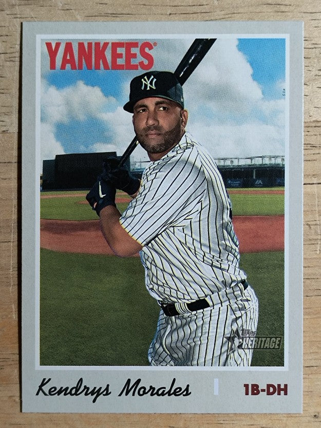 2019 Topps Heritage #571 Kendrys Morales