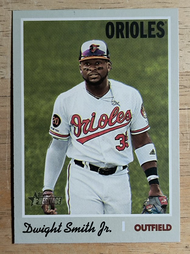 2019 Topps Heritage #620 Dwight Smith Jr.