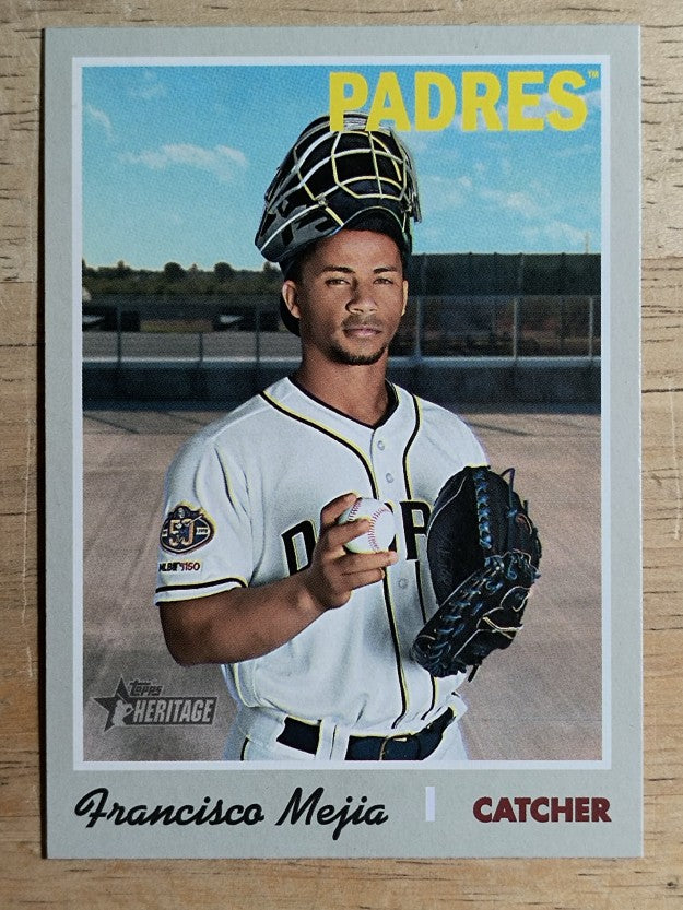 2019 Topps Heritage #624 Francisco Mejia