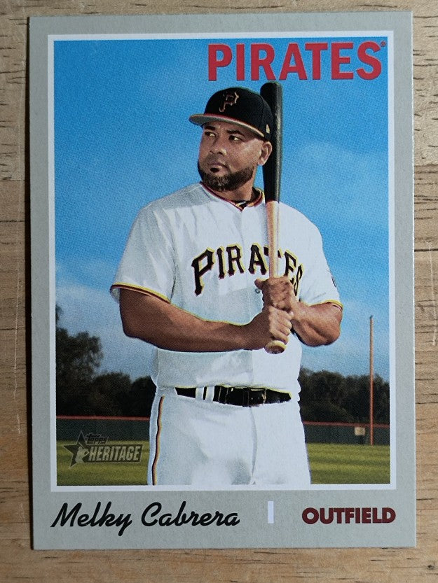 2019 Topps Heritage #629 Melky Cabrera
