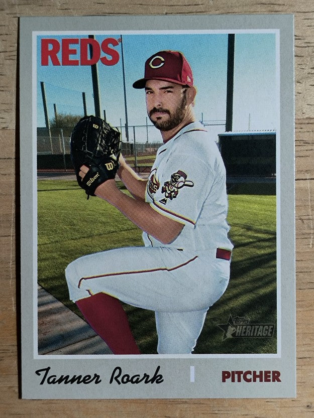 2019 Topps Heritage #645 Tanner Roark