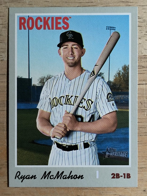 2019 Topps Heritage #649 Ryan McMahon