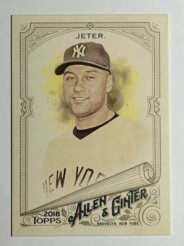 2018 Topps Allen and Ginter #2 Derek Jeter
