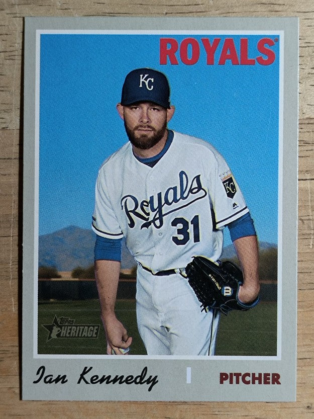 2019 Topps Heritage #654 Ian Kennedy