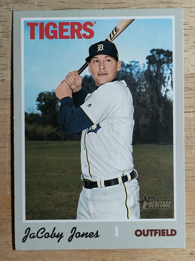 2019 Topps Heritage #655 JaCoby Jones