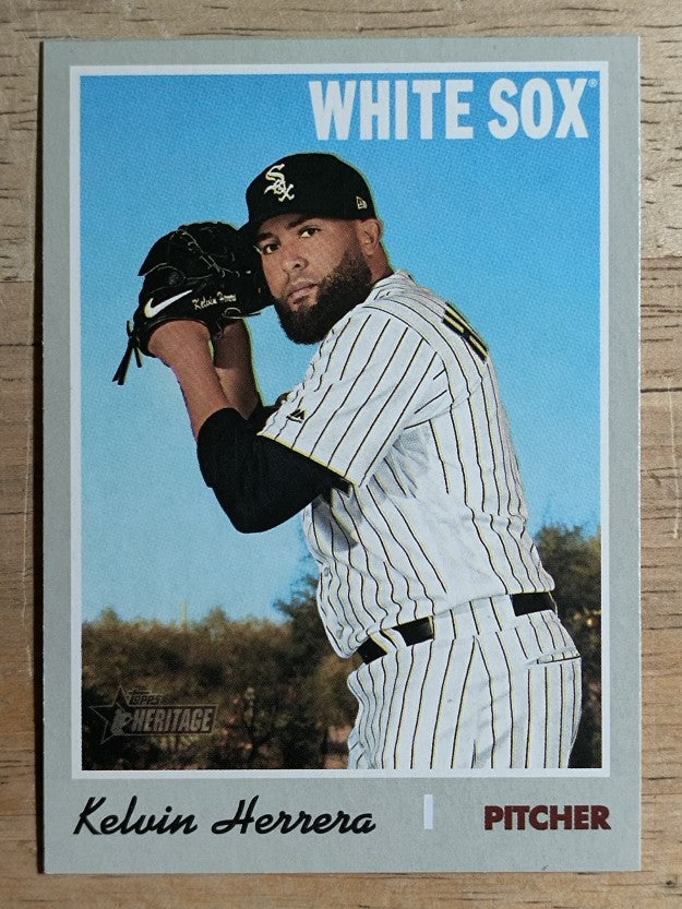 2019 Topps Heritage #669 Kelvin Herrera