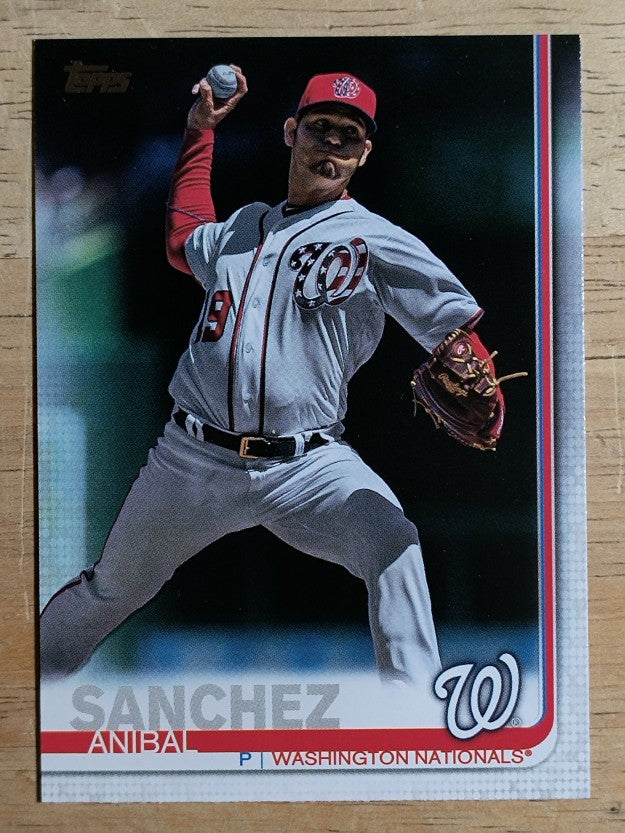 2019 Topps Update #US176 Anibal Sanchez