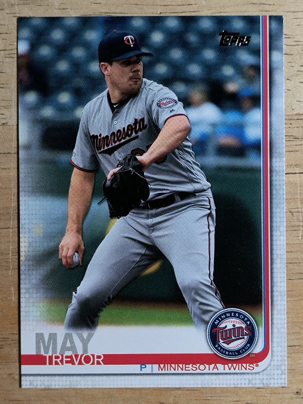 2019 Topps Update #US196 Trevor May
