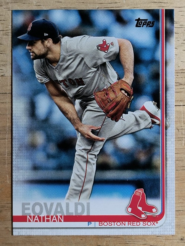 2019 Topps Update #US282 Nathan Eovaldi