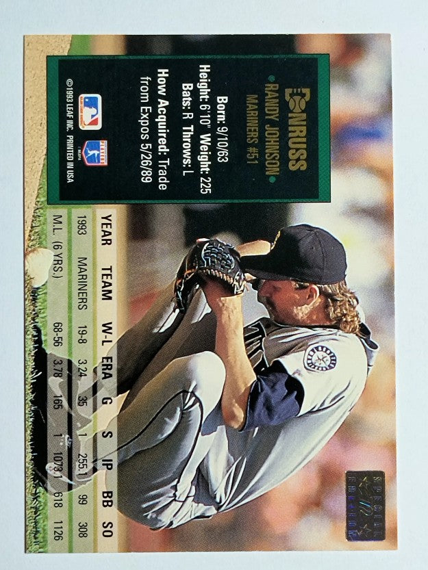 1994 Donruss Special Edition #72 Randy Johnson