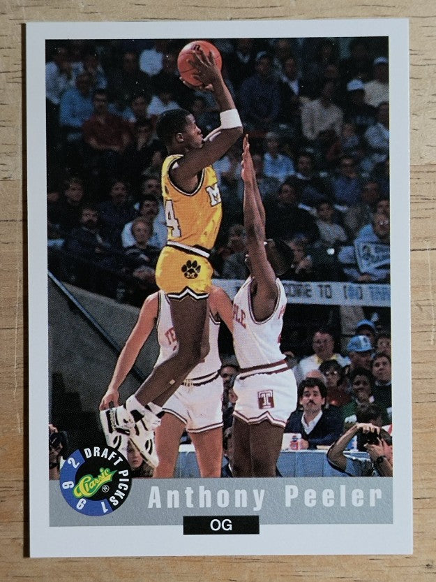 1992 Classic #13 Anthony Peeler