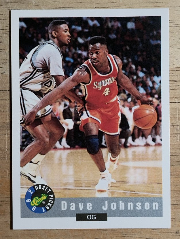 1992 Classic #24 David Johnson
