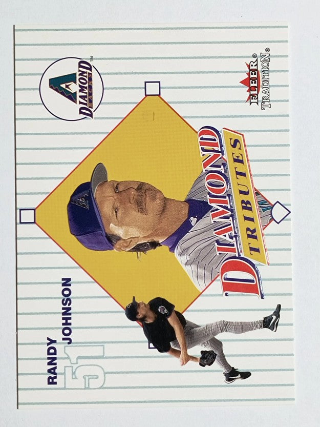 2001 Fleer Tradition Diamond Tributes #DT22 Randy Johnson