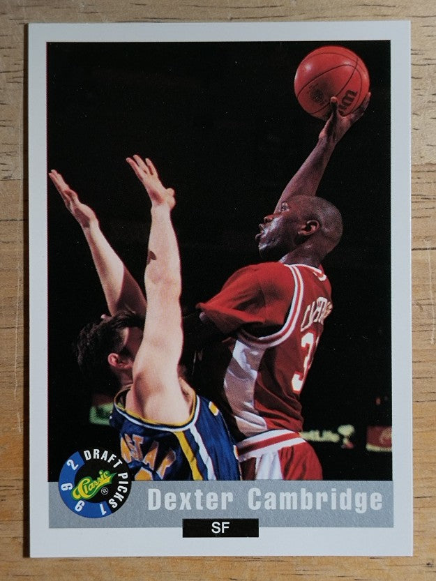 1992 Classic #38 Dexter Cambridge