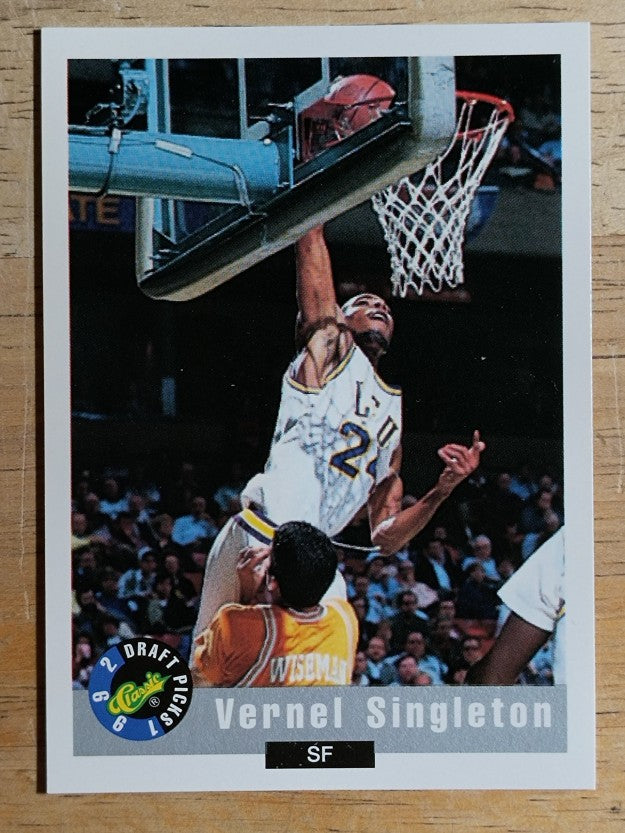 1992 Classic #42 Vernel Singleton