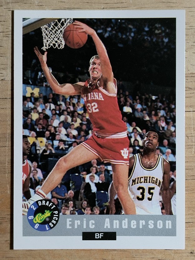 1992 Classic #52 Eric Anderson