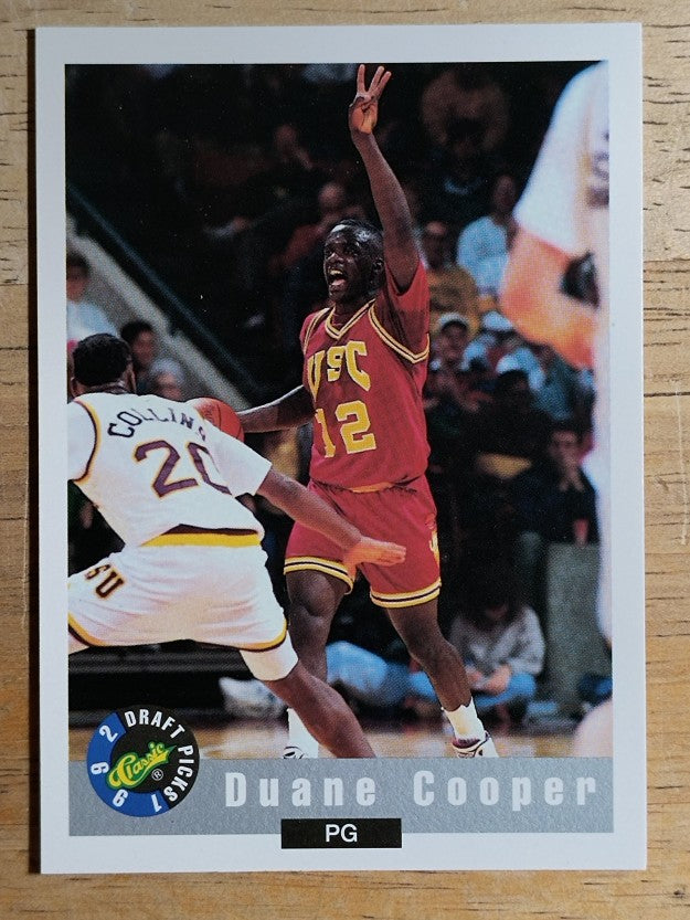 1992 Classic #72 Duane Cooper