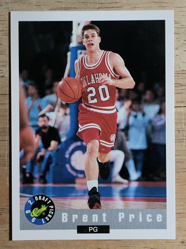 1992 Classic #75 Brent Price