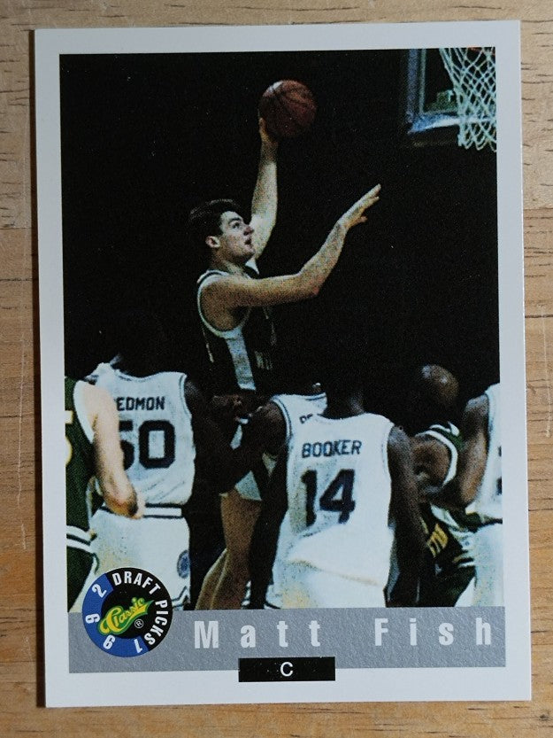 1992 Classic #82 Matt Fish