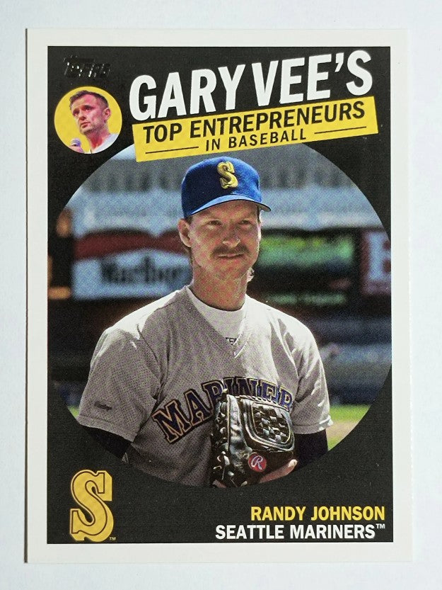 2019 Topps Gary Vee's Top Entrepreneurs in Baseball #GV8 Randy Johnson