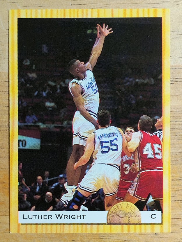 1993 Classic #82 Luther Wright