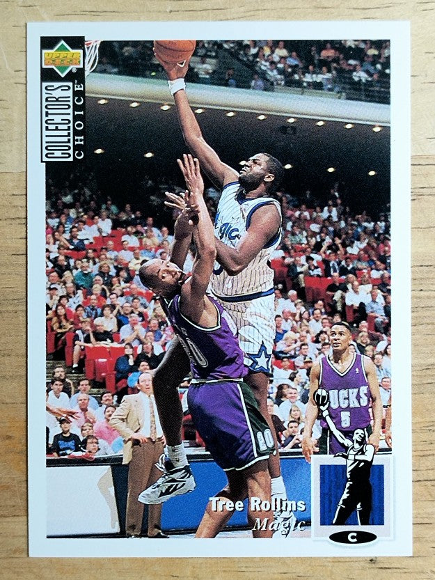 1994-95 Collector's Choice #295 Tree Rollins