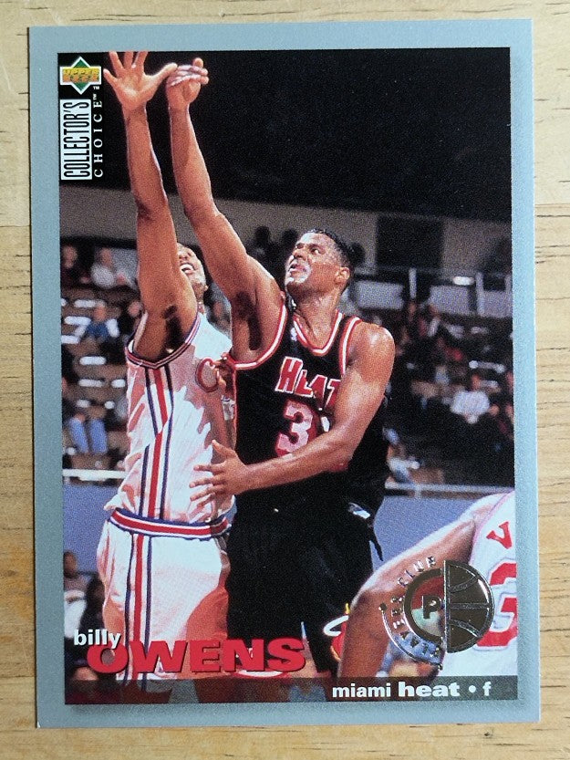 1995-96 Collector's Choice Player's Club #30 Billy Owens