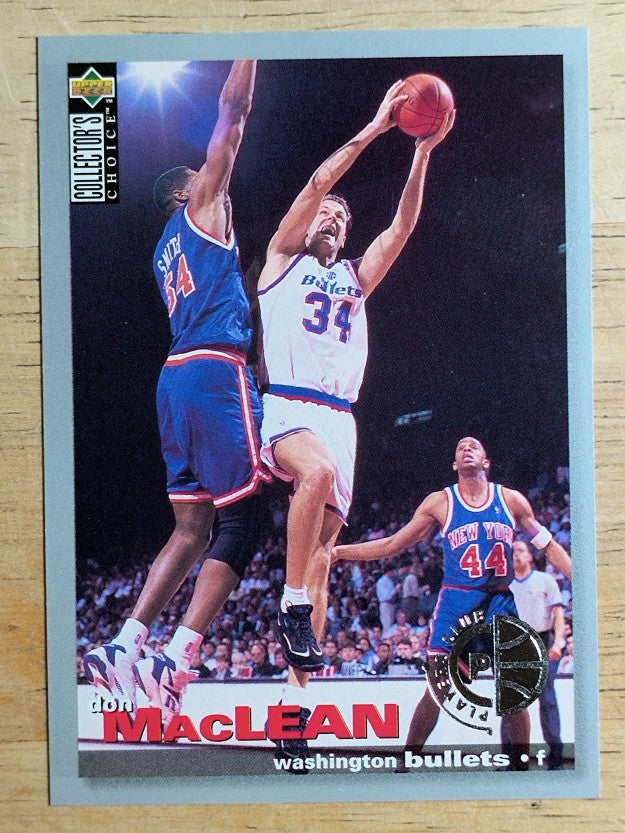 1995-96 Collector's Choice Player's Club #36 Don MacLean