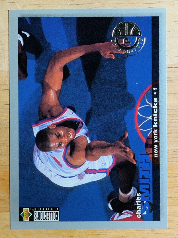 1995-96 Collector's Choice Player's Club #39 Charles Smith