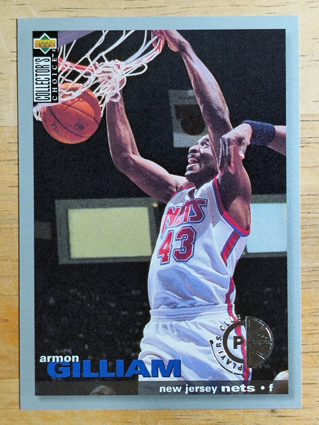 1995-96 Collector's Choice Player's Club #43 Armon Gilliam
