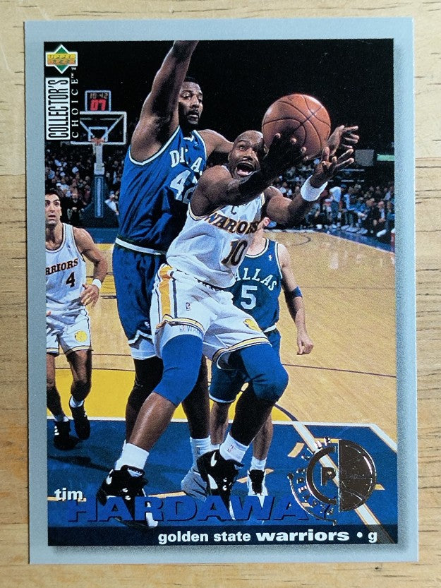 1995-96 Collector's Choice Player's Club #97 Tim Hardaway