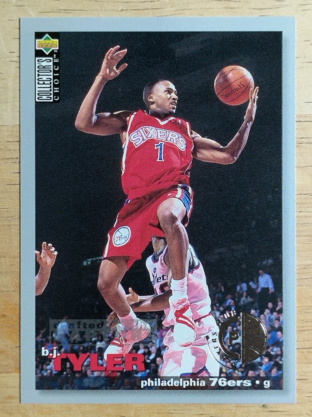 1995-96 Collector's Choice Player's Club #147 B.J. Tyler