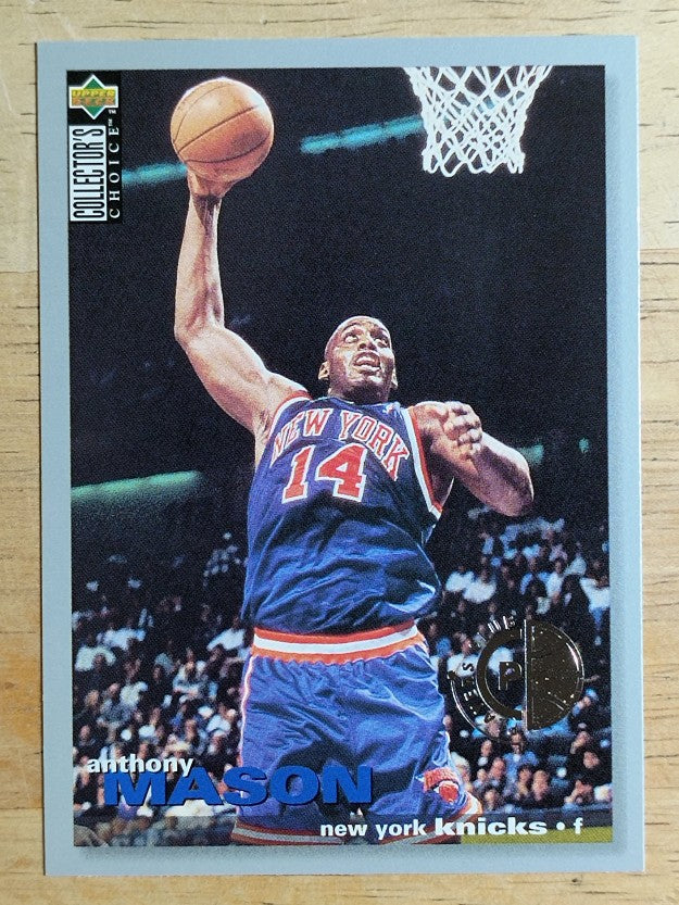 1995-96 Collector's Choice Player's Club #274 Anthony Mason