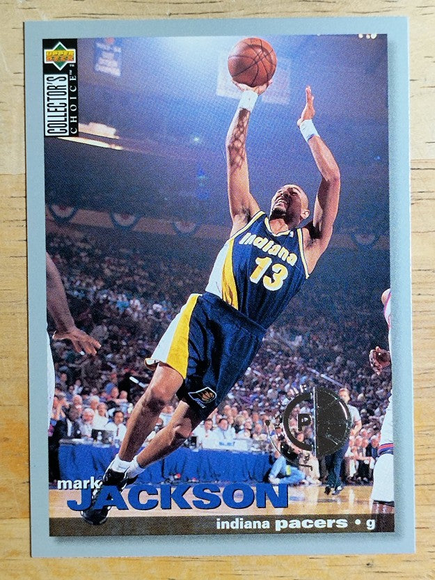 1995-96 Collector's Choice Player's Club #302 Mark Jackson