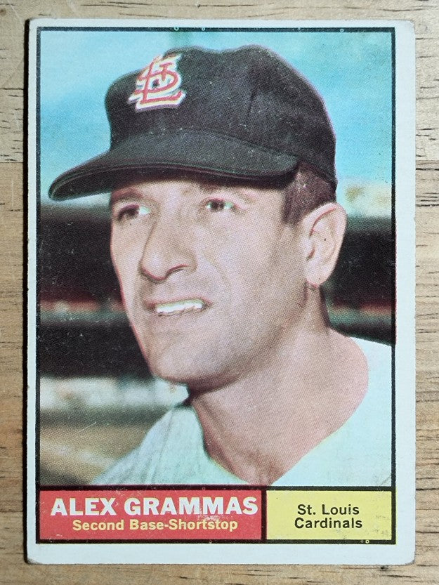 1961 Topps #64 Alex Grammas (VG)