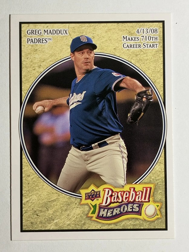 2008 Upper Deck Heroes #145 Greg Maddux