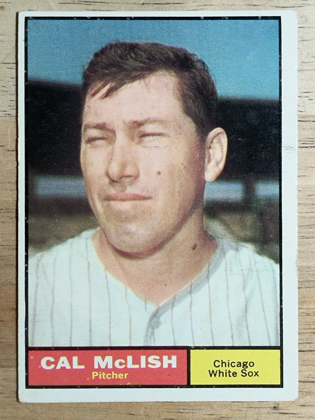 1961 Topps #157 Cal McLish (VGEX)