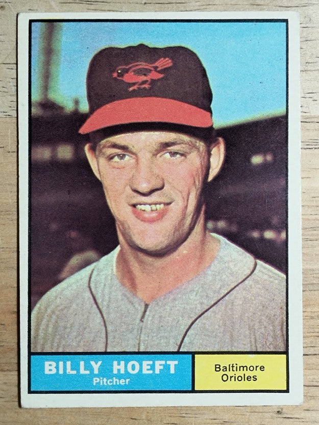 1961 Topps #256 Billy Hoeft (VGEX)