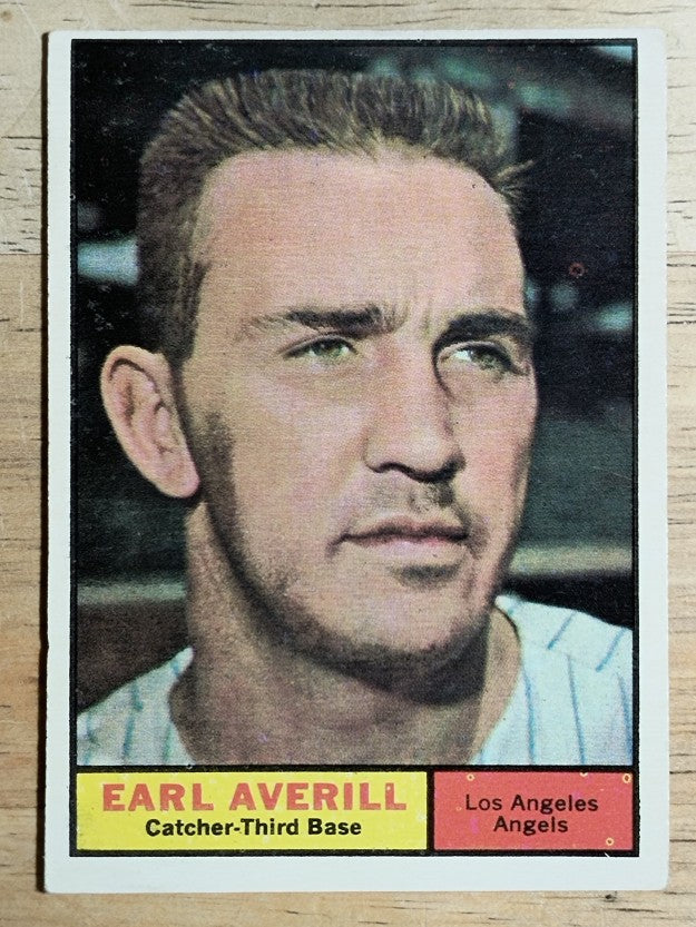 1961 Topps #358 Earl Averill Jr. (VGEX)