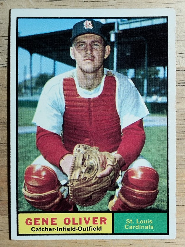 1961 Topps #487 Gene Oliver (EX)