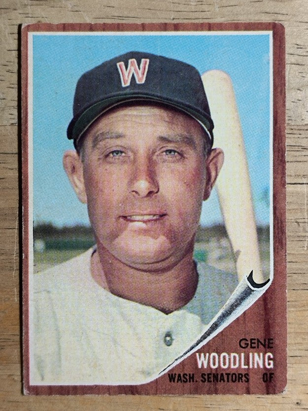 1962 Topps #125 Gene Woodling (VG)