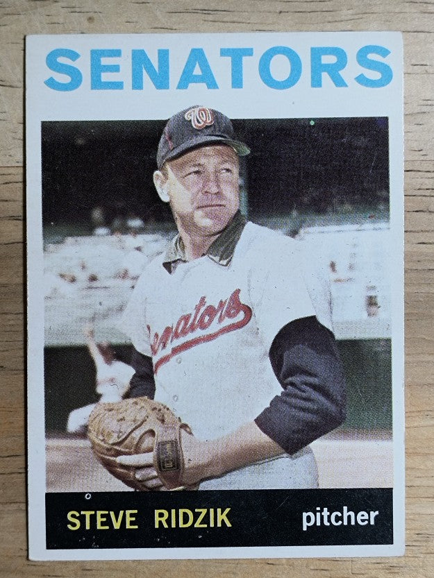 1964 Topps #92 Steve Ridzik (EX)