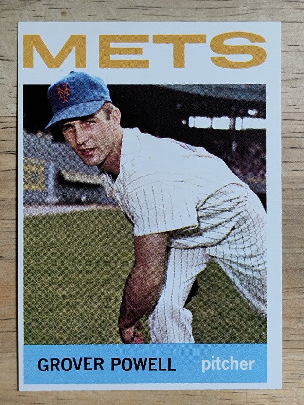 1964 Topps #113 Grover Powell RC (Trimmed)