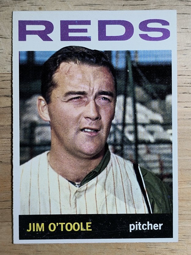 1964 Topps #185 Jim O'Toole (NM)