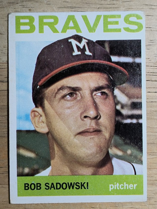1964 Topps #271 Bob Sadowski RC (VG)