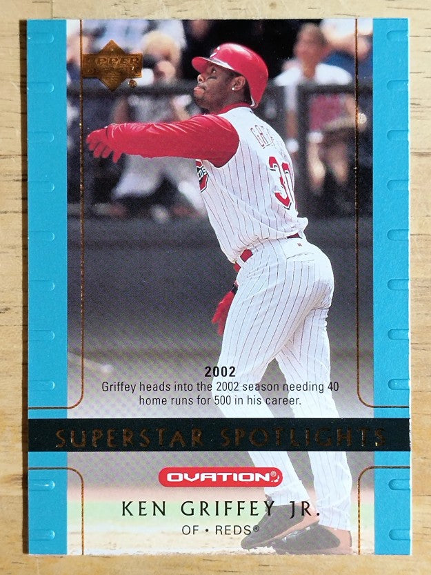 2002 Upper Deck Ovation #99 Ken Griffey Jr. SS