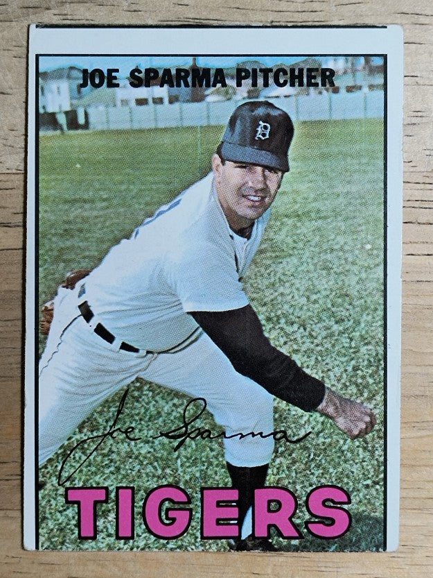 1967 Topps #13 Joe Sparma (VG)