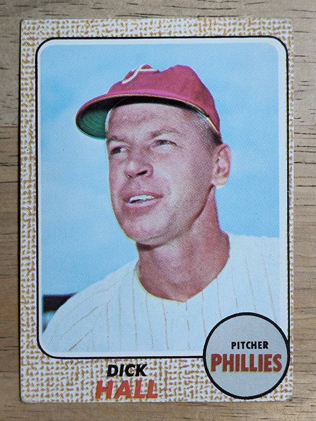 1968 Topps #17 Dick Hall (VG)